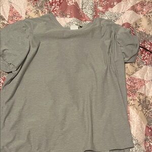 Athletic Works Gray Short Sleeve Women's Tee